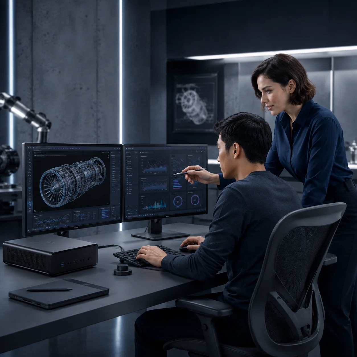 Professionelle Arbeitsumgebung für anspruchsvolle Workloads