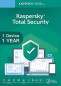 Preview: Kaspersky 2022 Total Security 1 Jahr Lizenz Key