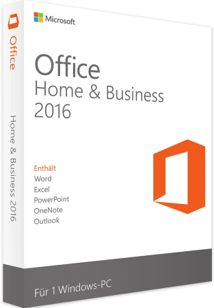 Microsoft Office 2016 Home & Business für MAC