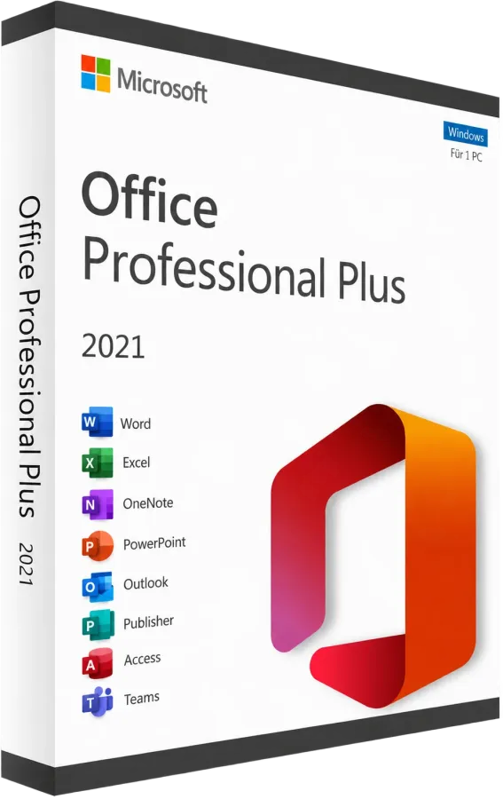 Microsoft Office 2021 Professional Plus Lizenz Key