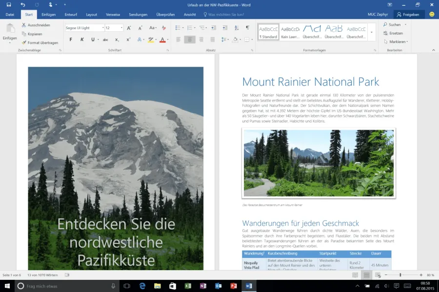 Preview: Office 2016 Pro Plus Word