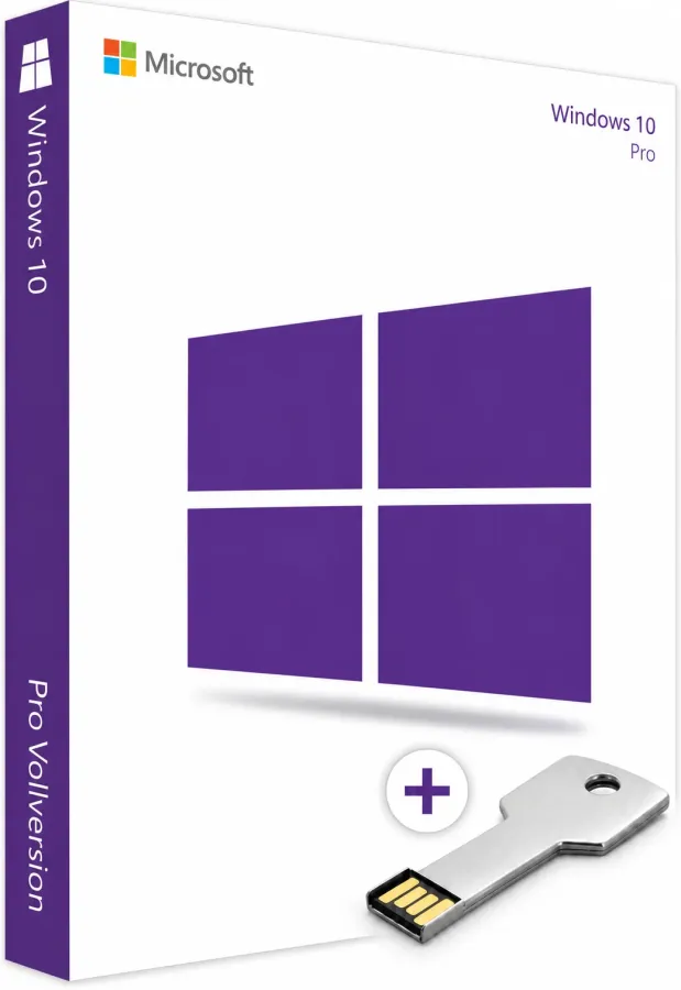Microsoft Windows 10 Pro USB-Stick Bootstick