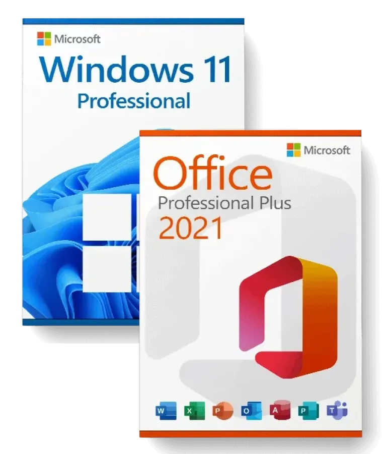 Windows 11 Pro und Office 2021 Professional Plus Bundle