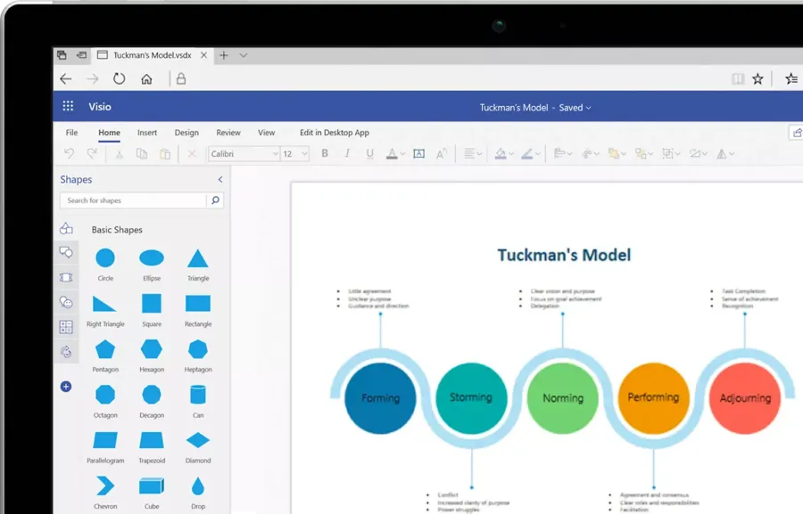 Preview: Visio 2019 AutoCAD Diagramme