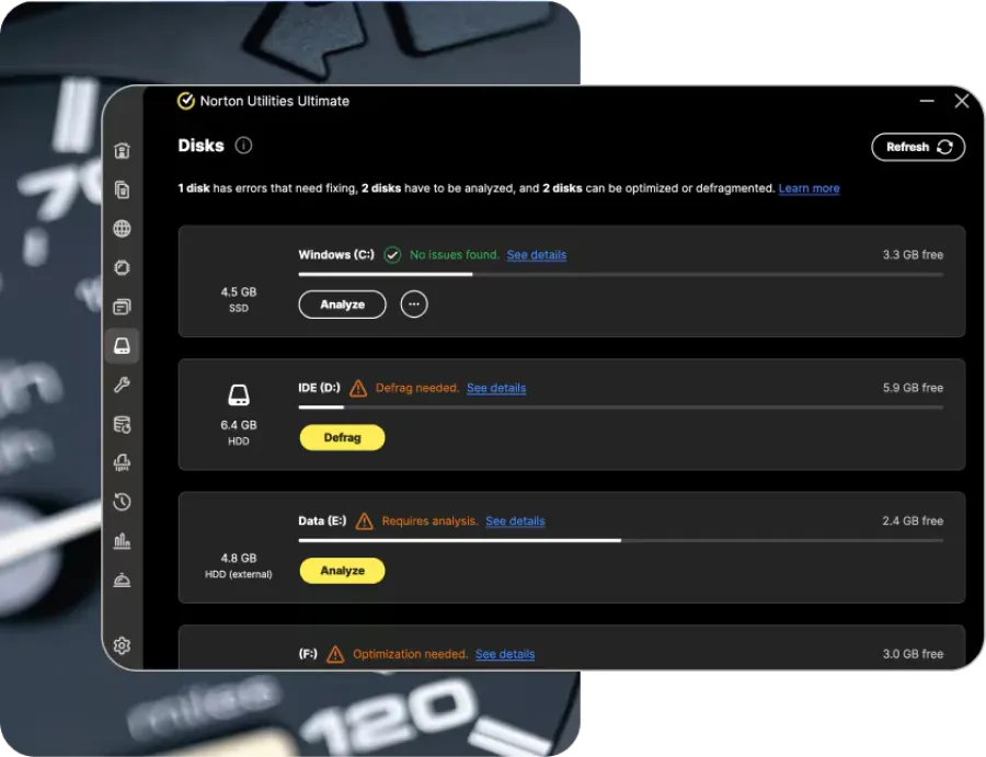 Preview: Norton PC Optimierer Lizenz