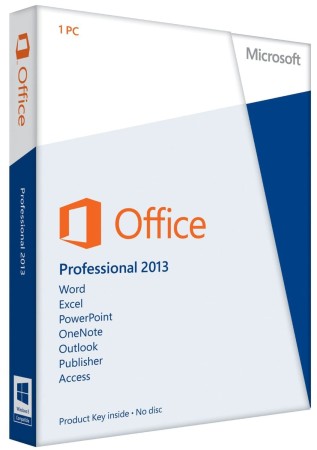 Microsoft Office 2013 Professional 32/64 Bit