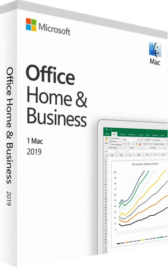 Microsoft Office 2019 Home Business für Mac Lizenz Key