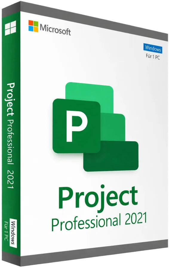 Microsoft Project 2021 Professional Lizenz Key