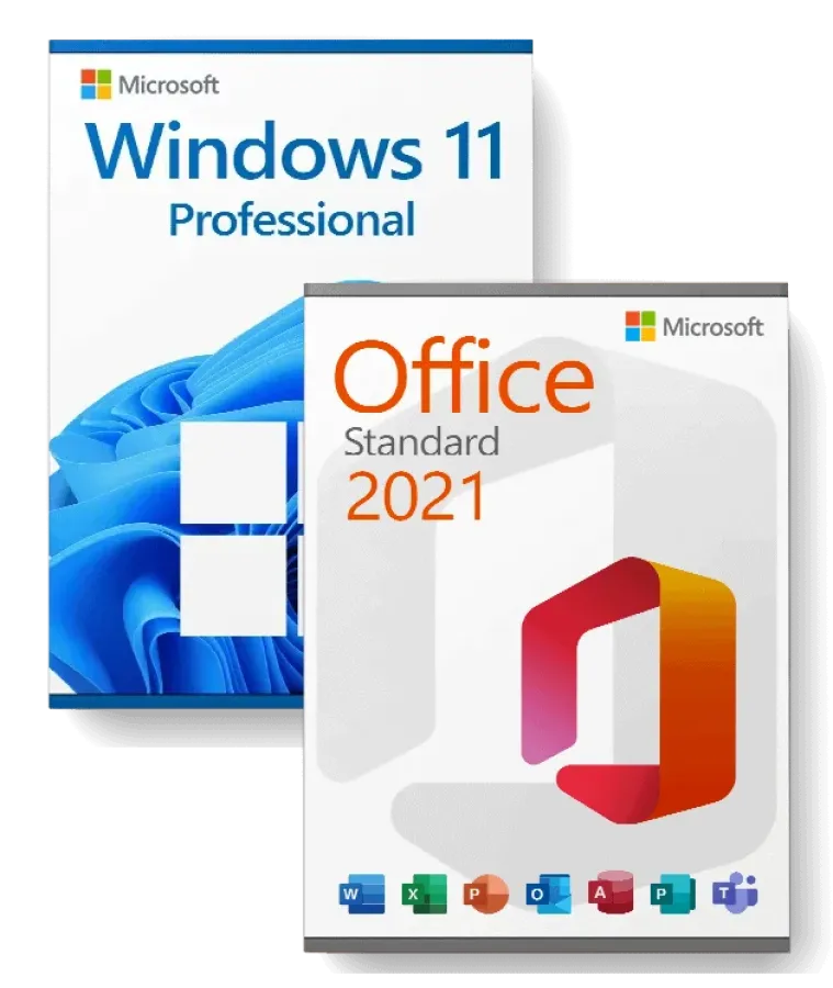 Windows 11 Pro und Office 2021 Standard 1 PC Bundle