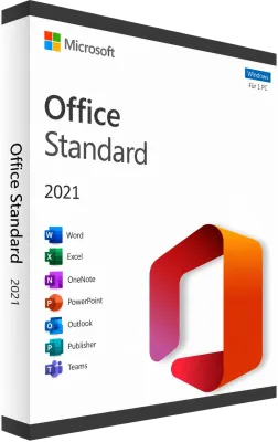 Microsoft Office 2021 Standard Lizenz-Key + Download 32/64 Bit - Kein Abo