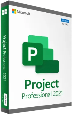 Microsoft Project 2021 Professional Lizenz-Key + Download 32/64 Bit