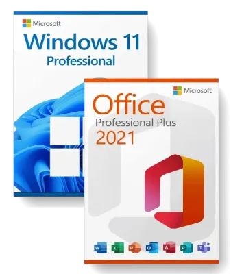 Windows 11 Pro & Office 2021 Pro Plus Lizenz-Key + Download (Bundle)