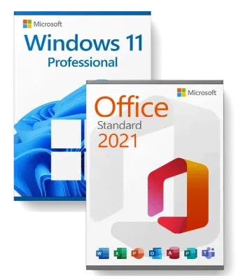 Windows 11 Pro & Office 2021 Standard 1PC Lizenz-Key + Download (Bundle)